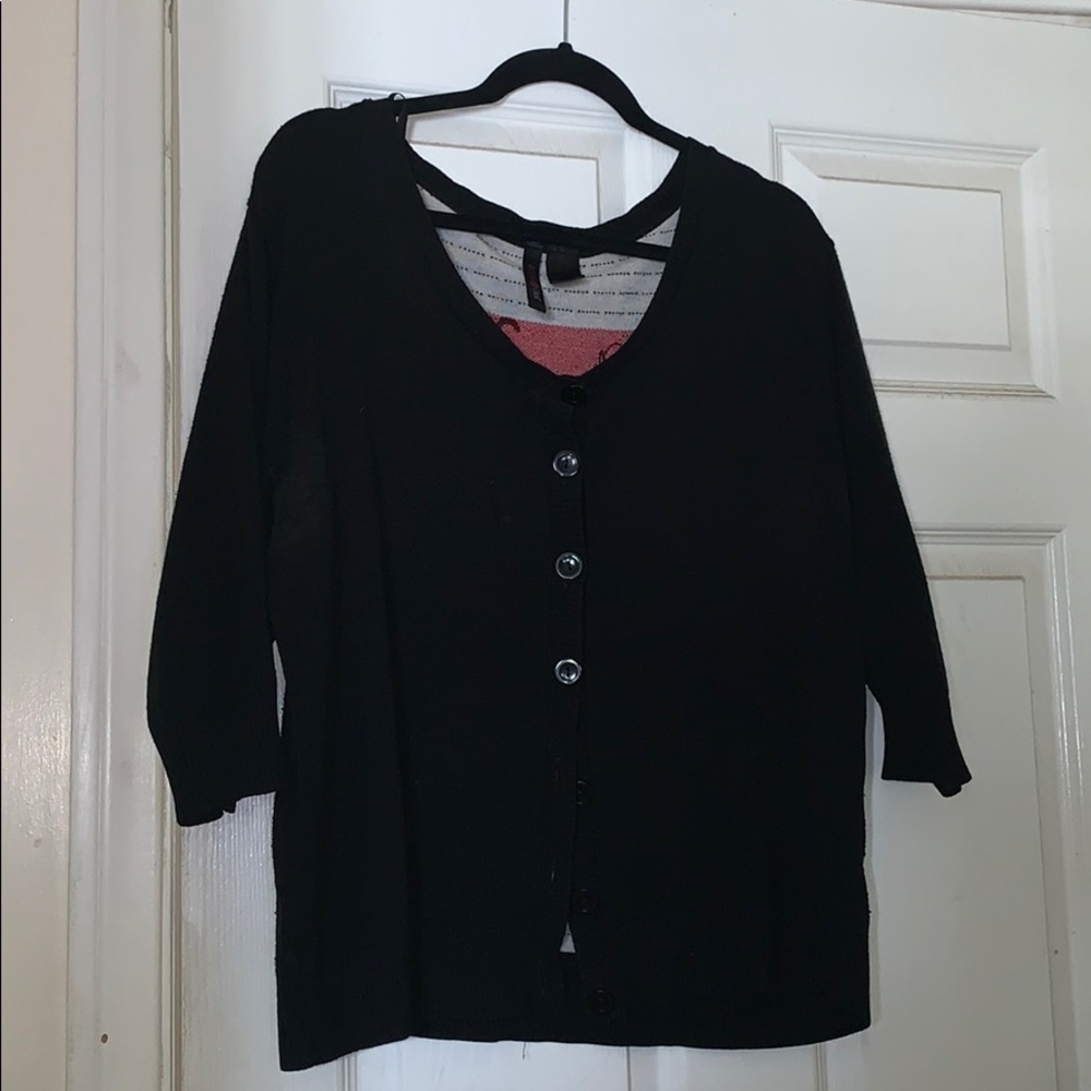 Torrid retro chic 3/4 sleeve true love cardigan